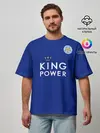 Мужская футболка оверсайз / №9 Leicester City