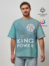 Мужская футболка оверсайз / Лестер Сити