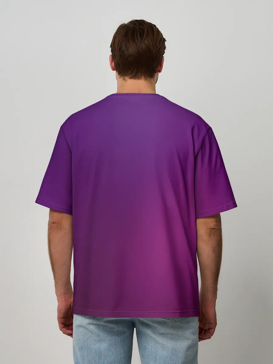 Мужская футболка оверсайз / The Weeknd - Blinding Lights