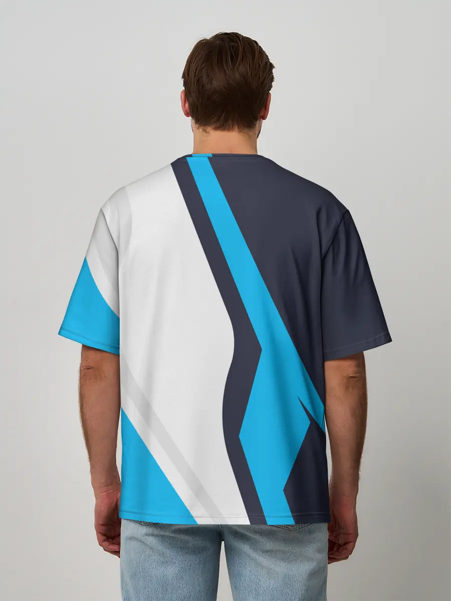 Мужская футболка оверсайз / SpaceX