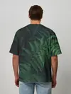 Мужская футболка оверсайз / Листья