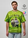 Мужская футболка оверсайз / Репер - OG Buda