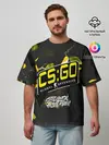 Мужская футболка оверсайз / Новая эра CS:GO