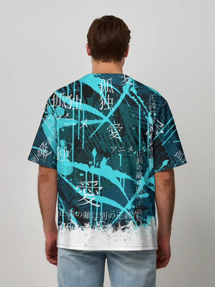 Мужская футболка оверсайз / Тоторо