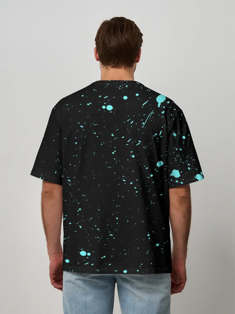 Мужская футболка оверсайз / UNDERTALE