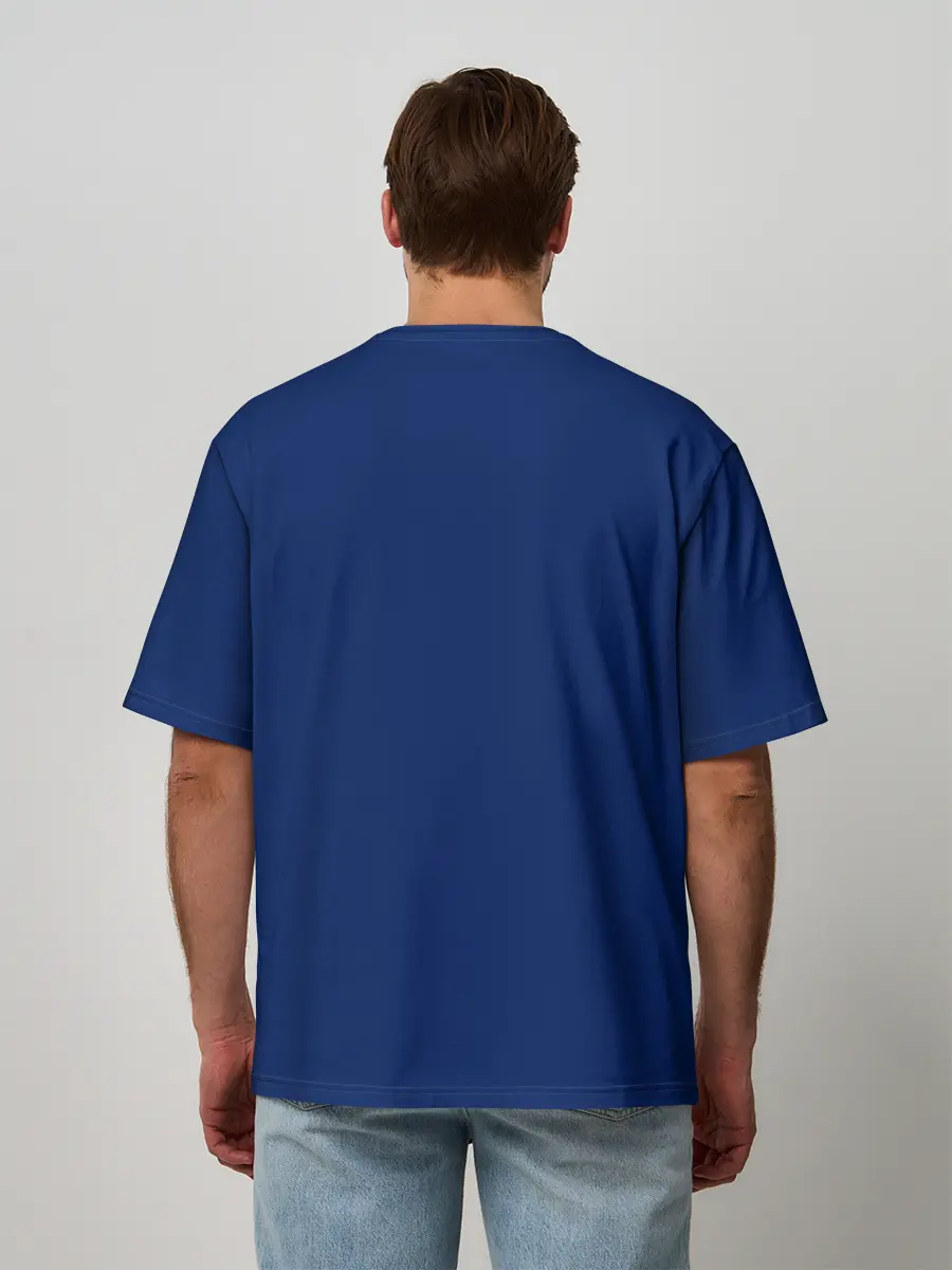 Мужская футболка оверсайз / ВОЛЧИЙ ВОЙ