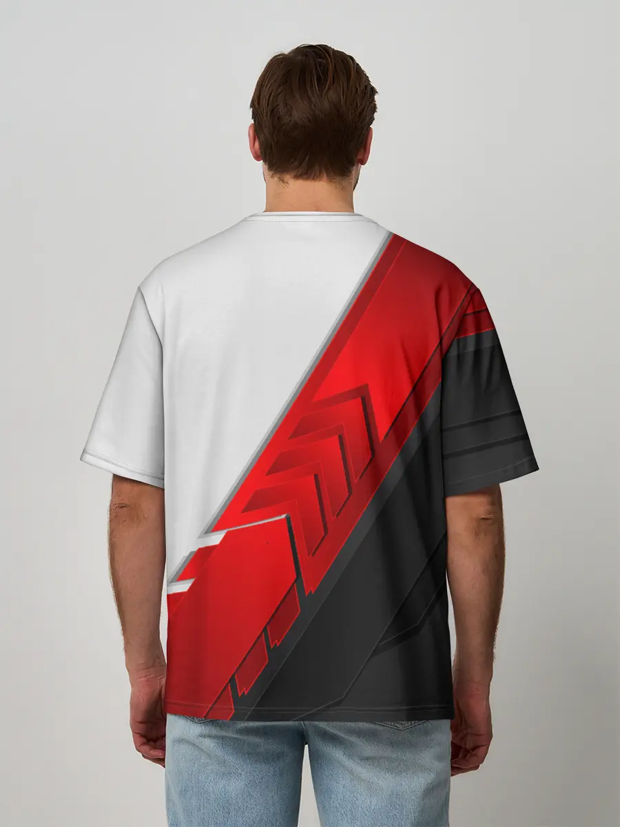 Мужская футболка оверсайз / Porsche