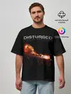 Мужская футболка оверсайз / Live at Red Rocks - Disturbed