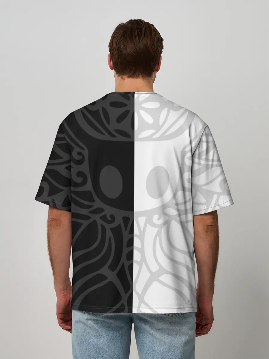 Мужская футболка оверсайз / HOLLOW KNIGHT | ХОЛЛОУ НАЙТ