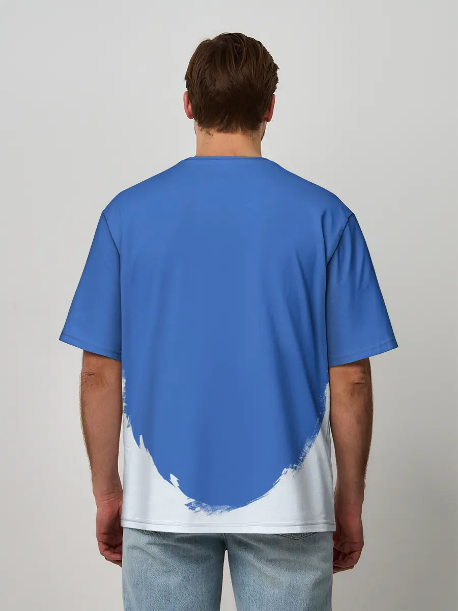 Мужская футболка оверсайз / Катара Аватар