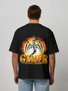 Мужская футболка оверсайз / GAMER | Геймер