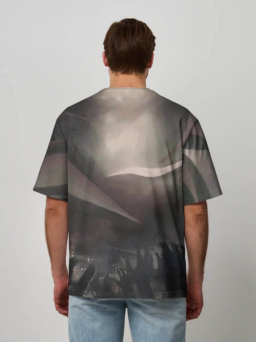 Мужская футболка оверсайз / Вэй Ин