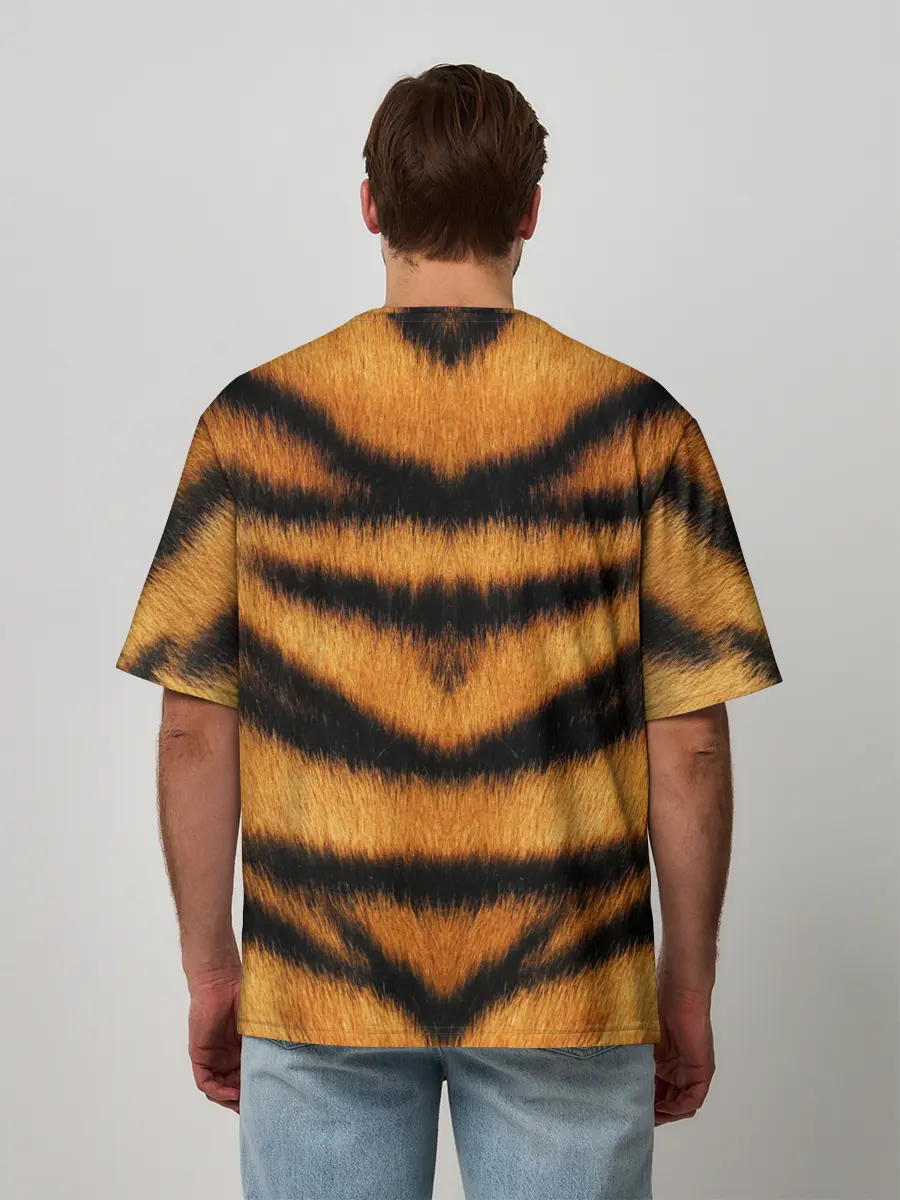 Мужская футболка оверсайз / Tiger Wool