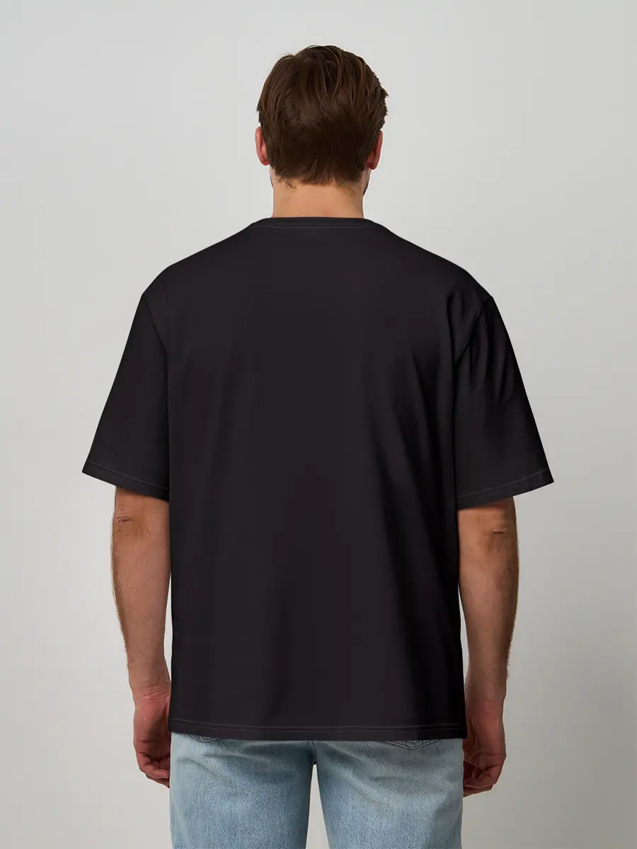 Мужская футболка оверсайз / SQUID GAME | ИГРА В КАЛЬМАРА СОТРУДНИКИ