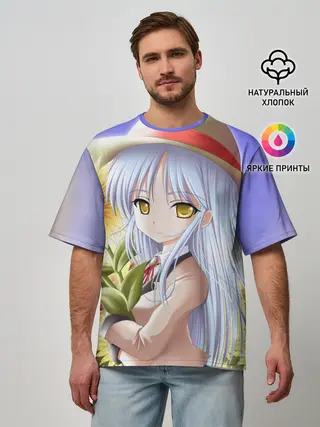 Мужская футболка оверсайз / Sun