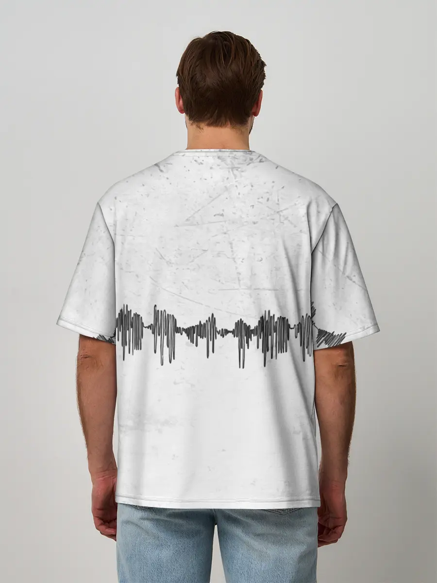 Мужская футболка оверсайз / Lizer - Не Отдам