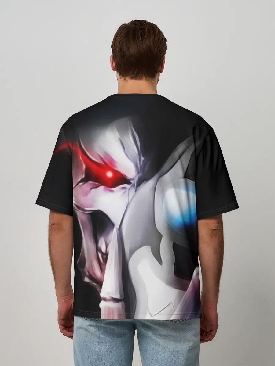 Мужская футболка оверсайз / Overlord - Ainz Ooal Gown