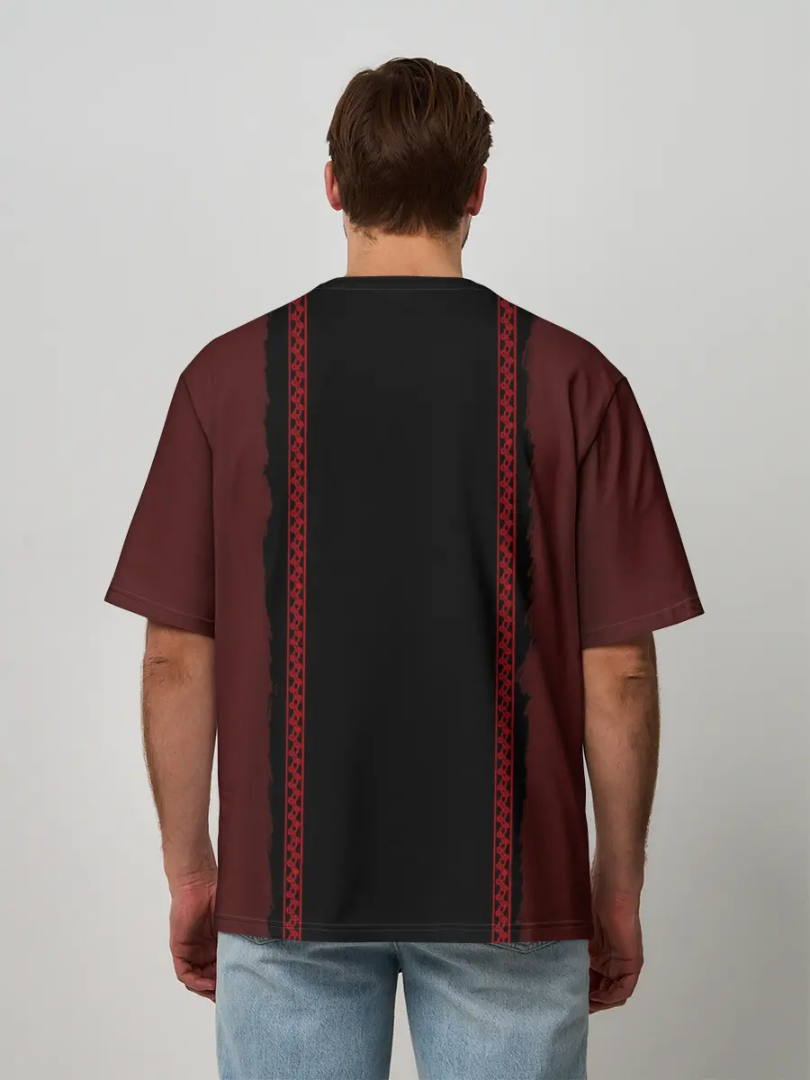 Мужская футболка оверсайз / Vinland saga Thorfinn