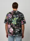 Мужская футболка оверсайз / Цветочный сад