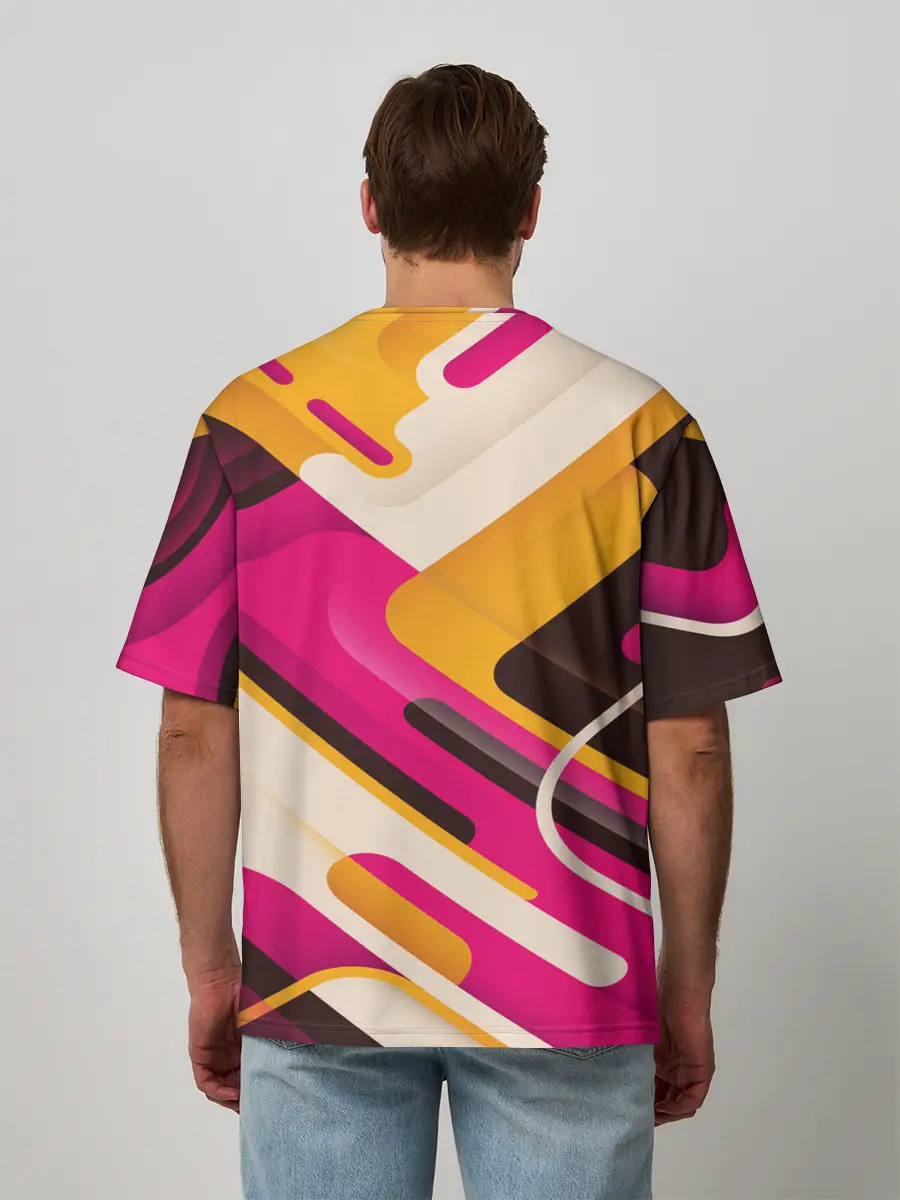 Мужская футболка оверсайз / Traffic