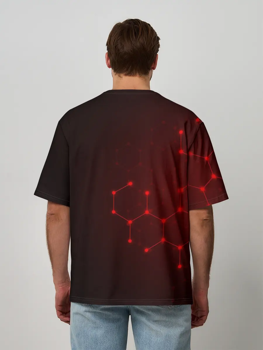 Мужская футболка оверсайз / BMW