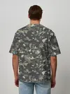 Мужская футболка оверсайз / Пиксельный камуфляж