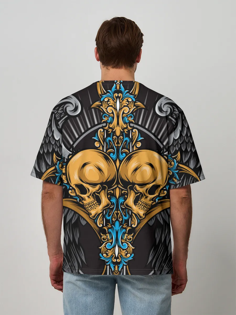 Мужская футболка оверсайз / Metallica