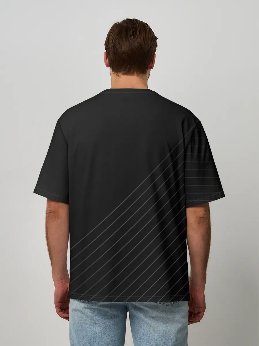 Мужская футболка оверсайз / Mercedes