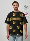 Мужская футболка оверсайз / Fortnite gold