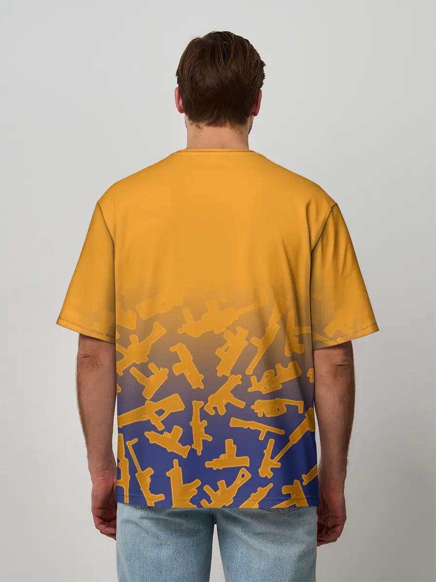 Мужская футболка оверсайз / CS GO | КС ГО