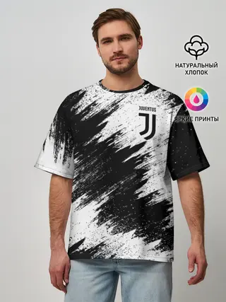 Мужская футболка оверсайз / Juventus