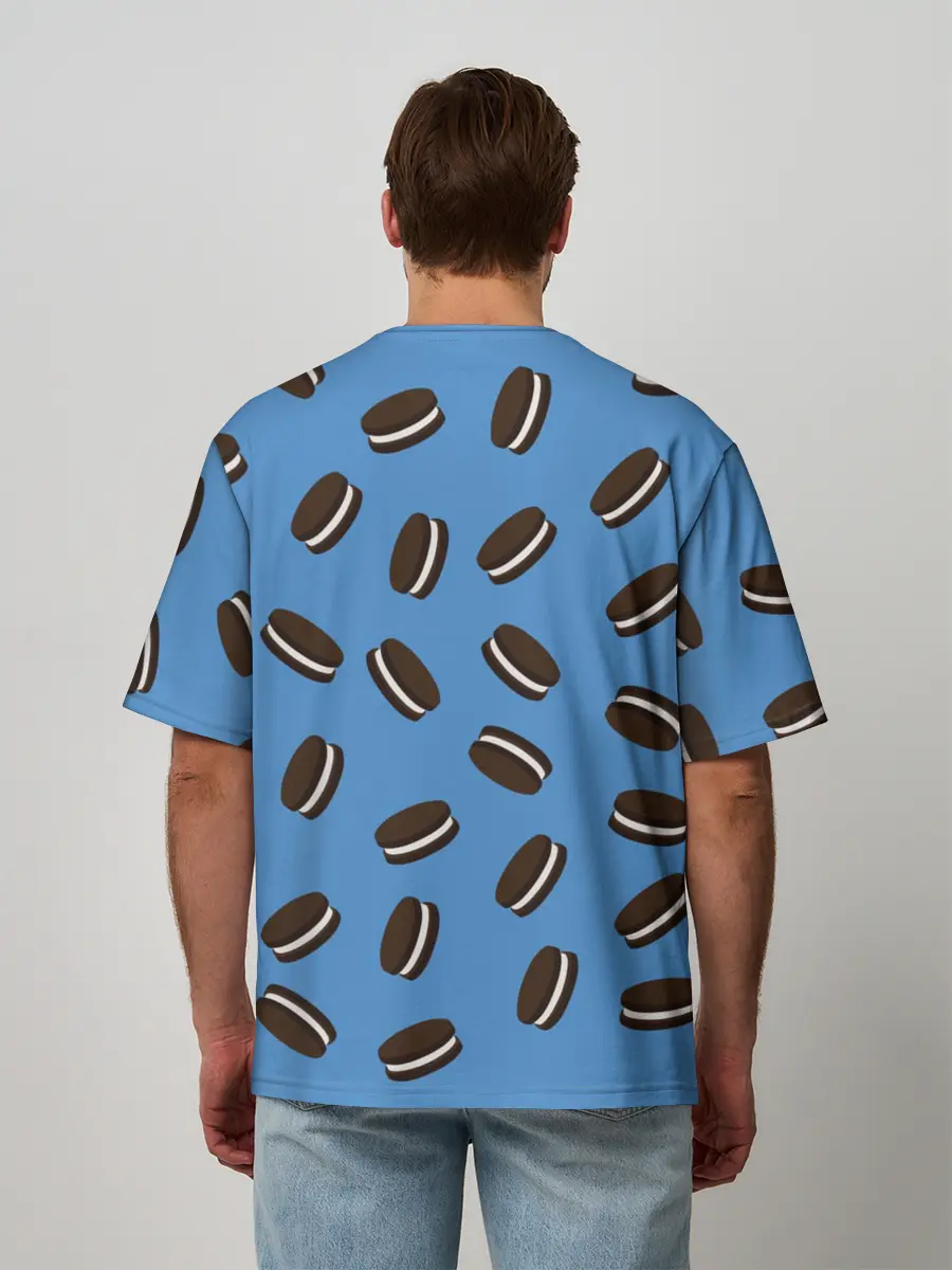 Мужская футболка оверсайз / Oreo