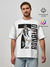 Мужская футболка оверсайз / Ronaldo the best