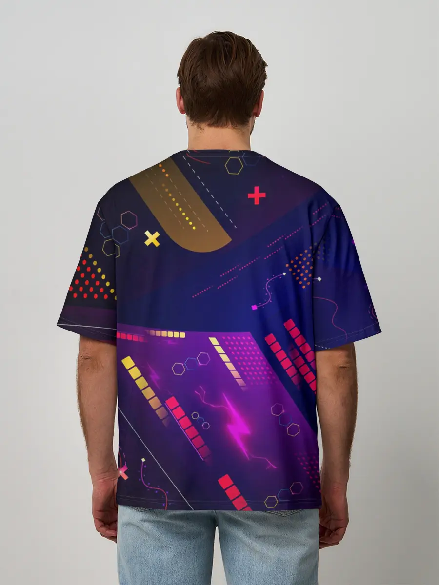 Мужская футболка оверсайз / Dead Cells