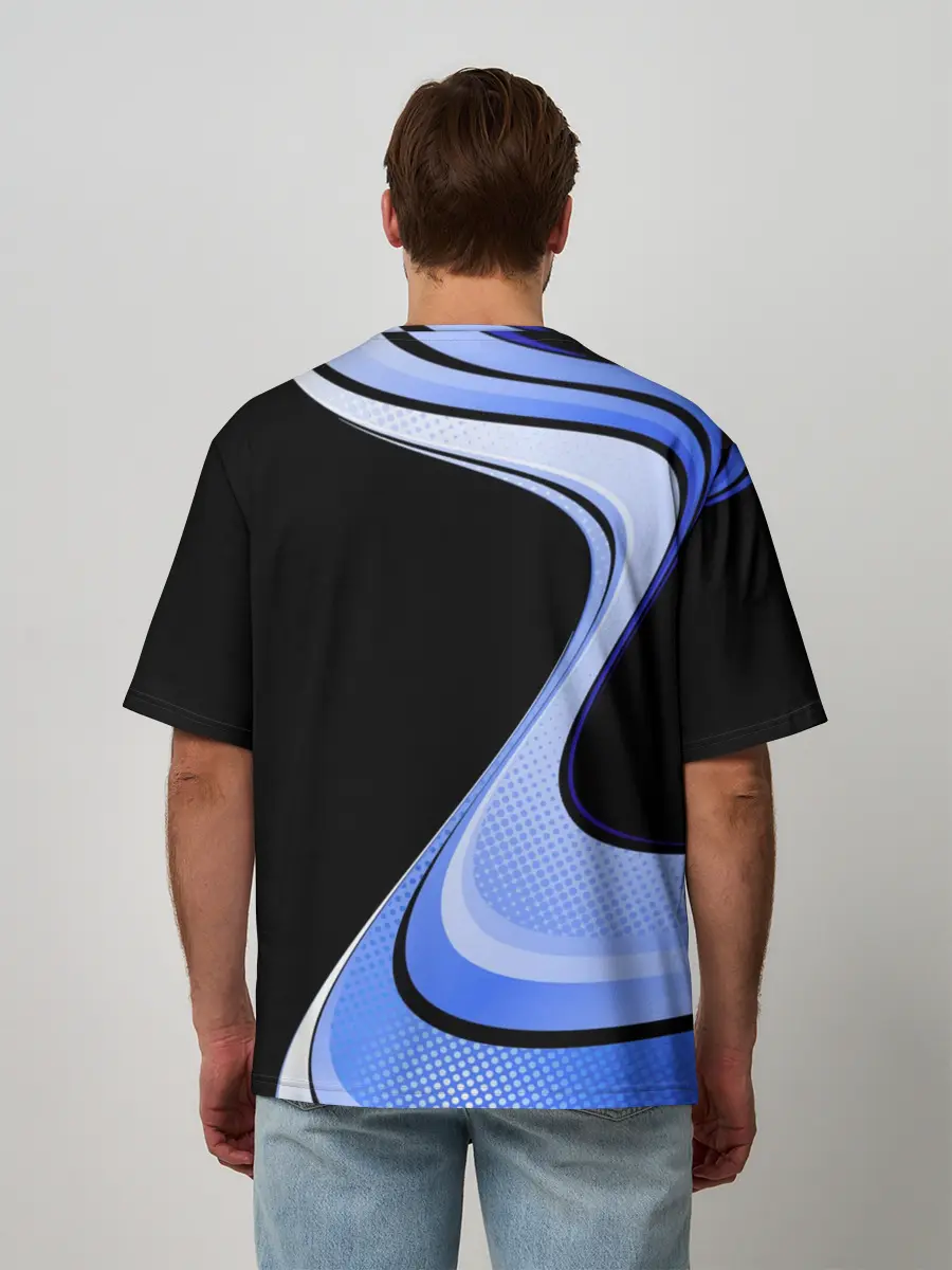 Мужская футболка оверсайз / Волейбол | Россия