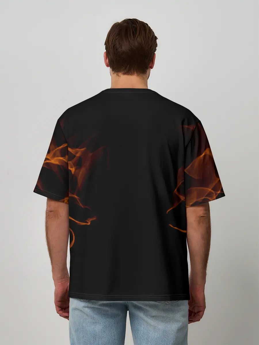 Мужская футболка оверсайз / Ария