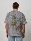 Мужская футболка оверсайз / Цикады