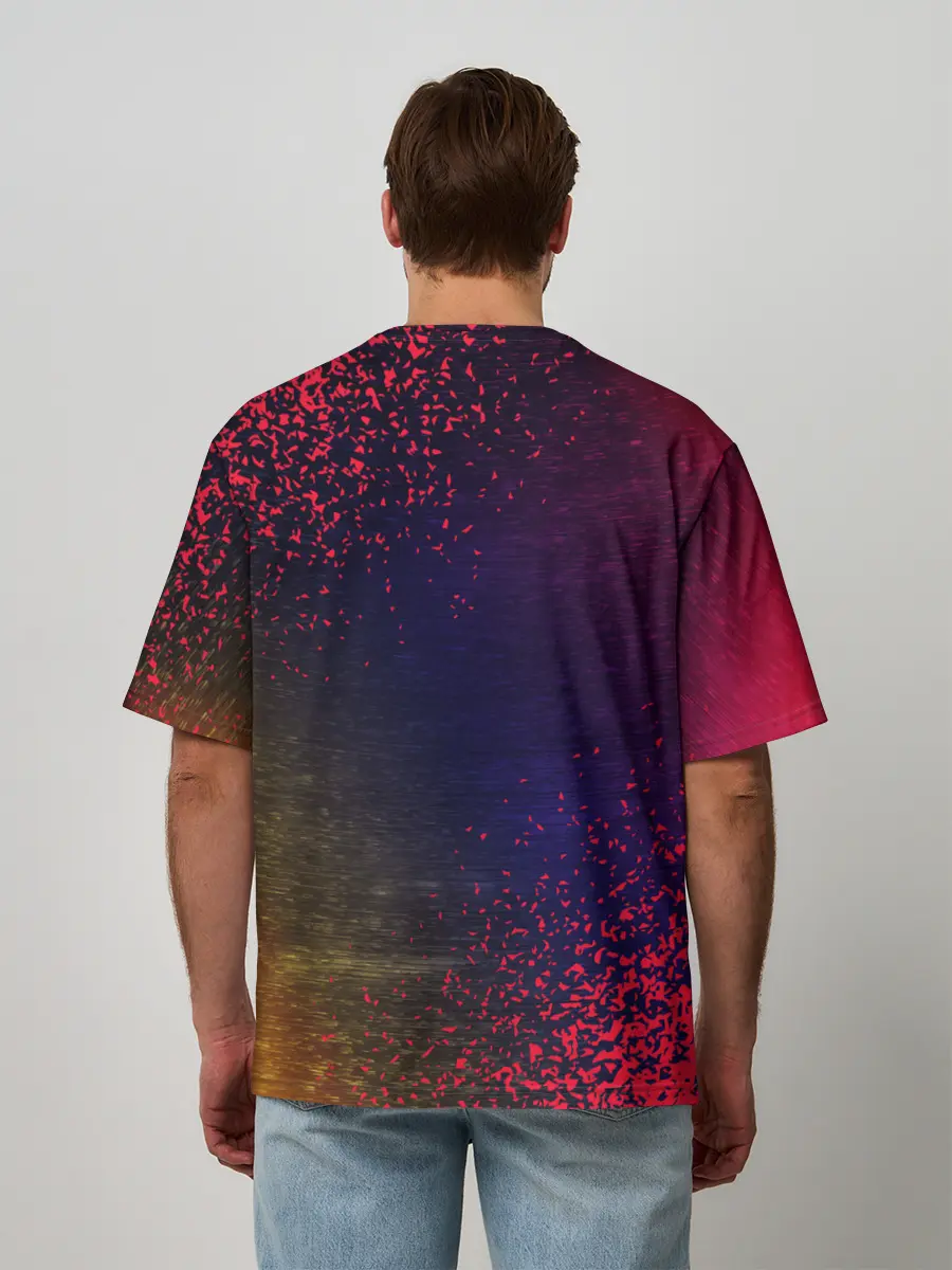 Мужская футболка оверсайз / БЕЗ БАБ