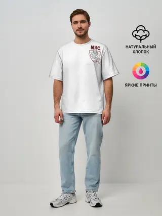 Мужская футболка оверсайз / МЧС