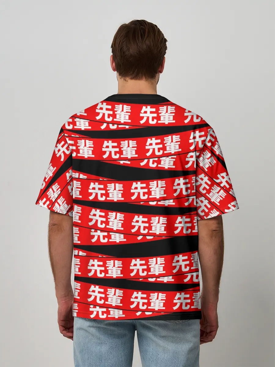 Мужская футболка оверсайз / Anime