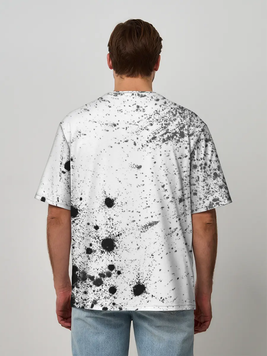 Мужская футболка оверсайз / JUVENTUS / ЮВЕНТУС