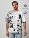 Мужская футболка оверсайз / JUVENTUS / ЮВЕНТУС