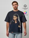 Мужская футболка оверсайз / Ariana Grande