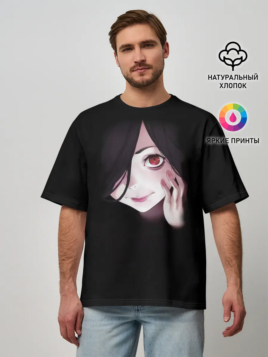 Мужская футболка оверсайз / Food wars Shokugeki no Soma