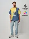 Мужская футболка оверсайз / Fallout logo boy