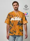 Мужская футболка оверсайз / KTM | КТМ