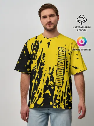 Мужская футболка оверсайз / Borderlands