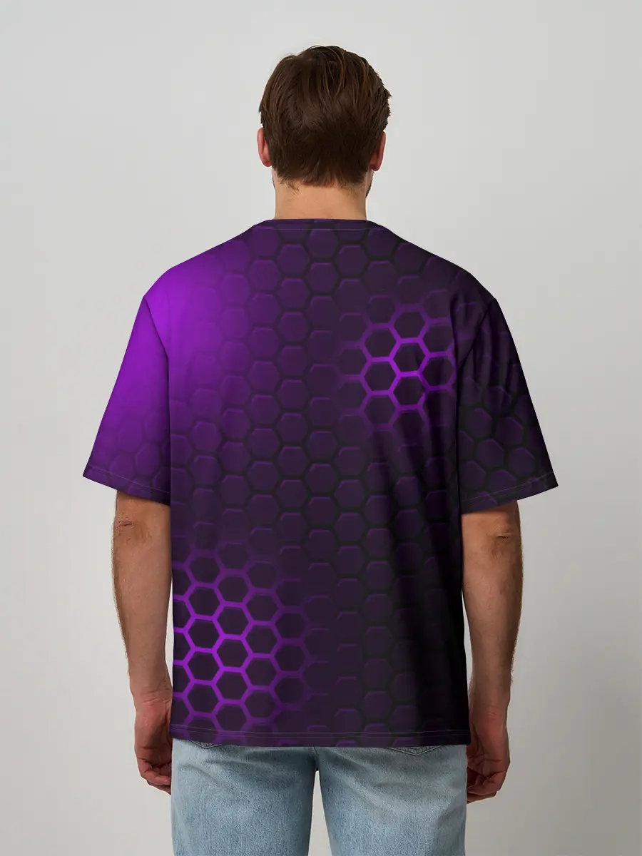 Мужская футболка оверсайз / Магическая броня