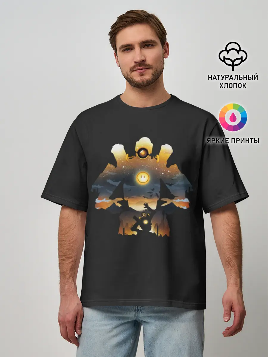 Мужская футболка оверсайз / Apex Legends - Pathfinder