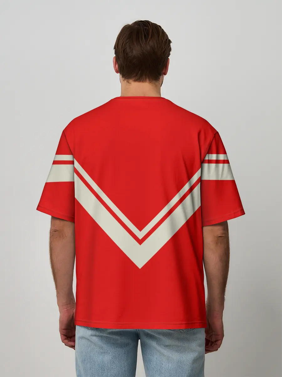 Мужская футболка оверсайз / СССР хоккейная форма